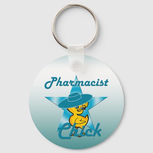 Pharmacist Chick #7 Sleutelhanger (Voorkant)