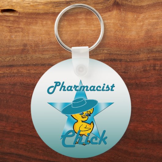 Pharmacist Chick #7 Sleutelhanger (Voorkant)