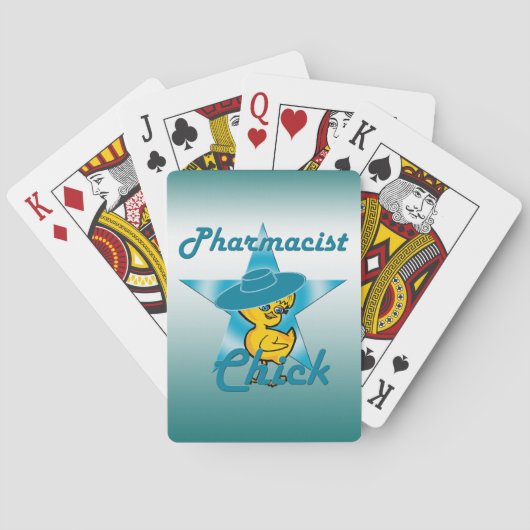 Pharmacist Chick #7 Speelkaarten (Achterkant)