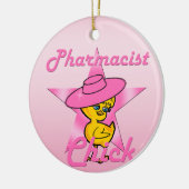 Pharmacist Chick #8 Keramisch Ornament (Links)