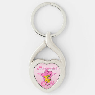 Pharmacist Chick #8 Sleutelhanger