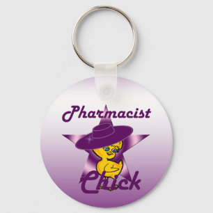 Pharmacist Chick #9 Sleutelhanger