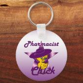 Pharmacist Chick #9 Sleutelhanger (Voorkant)