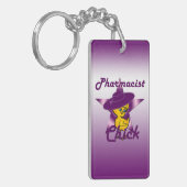 Pharmacist Chick #9 Sleutelhanger (Voorkant Links)