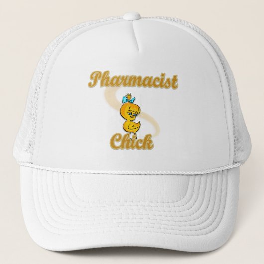 Pharmacist Chick Trucker Pet (Voorkant)