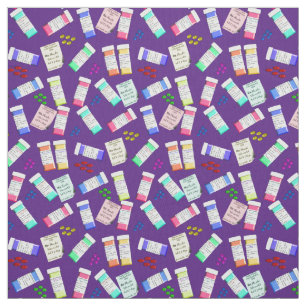 Pharmacist Fabric Paars Stof