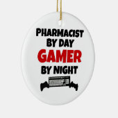 Pharmacist Gamer Keramisch Ornament (Rechts)