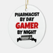 Pharmacist Gamer Keramisch Ornament (Links)