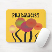 Pharmacist Gifts Whimsical Trees Design Muismat (Met muis)