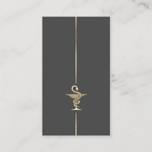 Pharmacist - Gold Bowl of Hygeia Visitekaartje