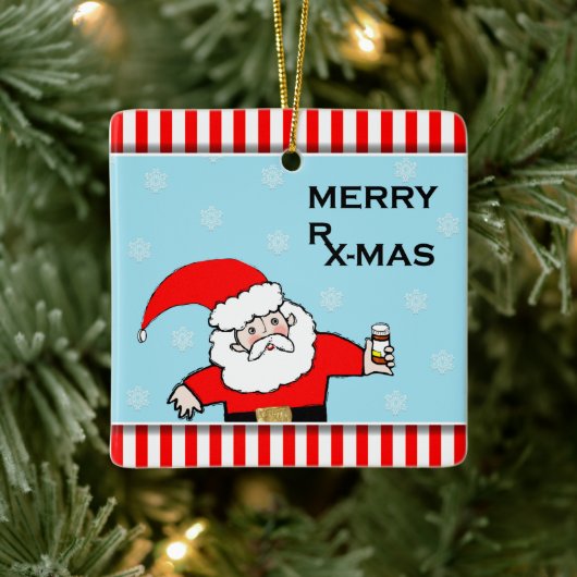Pharmacist Holiday Gifts Keramisch Ornament (Boom)