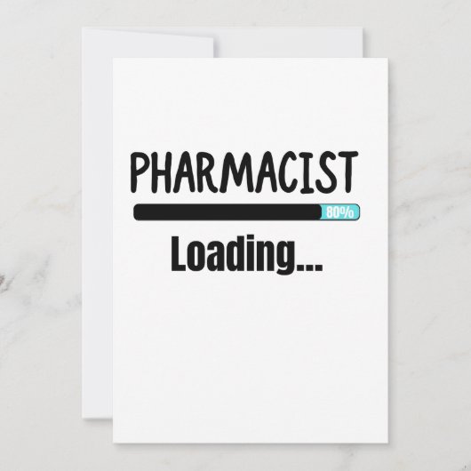 Pharmacist Loading T-Shirt Kaart (Voorkant)