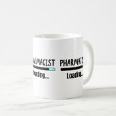 Pharmacist Loading T-Shirt Koffiemok (Voorkant rechts)