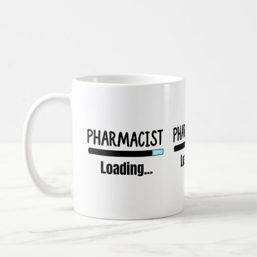 Pharmacist Loading T-Shirt Koffiemok (Links)