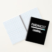 Pharmacist Loading T-Shirt Notitieboek (Binnen)