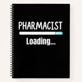Pharmacist Loading T-Shirt Notitieboek (Voorkant)