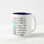 Pharmacist Story ARt "Pharmacists Revenge" Tweekleurige Koffiemok (Voorkant rechts)