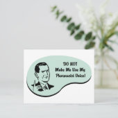 Pharmacist Voice Briefkaart (Staand voorkant)