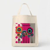 Pharmacist Whimsical FlowersTote Tote Bag (Voorkant)