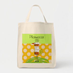 Pharmacist Whimsical Rx Bird Tas
