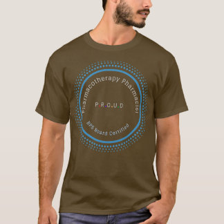 Pharmacotherapie Pharmacoloog BPS Board Certified  T-shirt