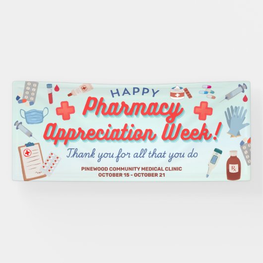 Pharmacy Appreciation Week Banner (Horizontaal)