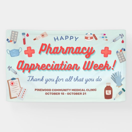 Pharmacy Appreciation Week Banner (Horizontaal)