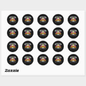 Pharmacy Chaos Coordinator Technician Pharmacist Ronde Sticker (Vel)
