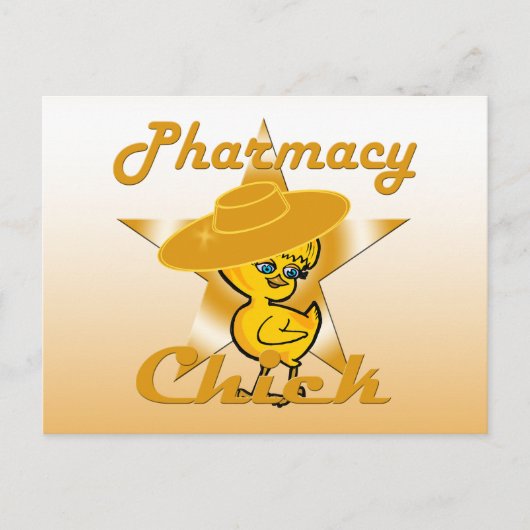 Pharmacy Chick #10 Briefkaart (Voorkant)