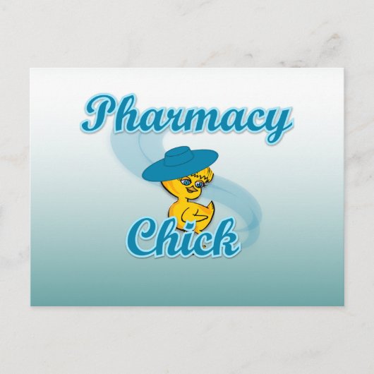 Pharmacy Chick #3 Briefkaart (Voorkant)
