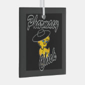 Pharmacy Chick #4 Glas Ornament (Voorkant Rechts)