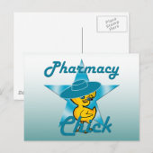 Pharmacy Chick #7 Briefkaart (Voorkant / Achterkant)