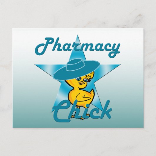 Pharmacy Chick #7 Briefkaart (Voorkant)