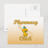 Pharmacy Chick Briefkaart (Voorkant / Achterkant)