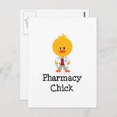 Pharmacy Chick Briefkaart (Voorkant / Achterkant)