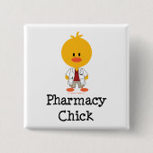 Pharmacy Chick Button (Voorkant)