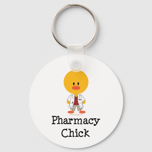 Pharmacy Chick Sleutelhanger (Voorkant)