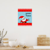 pharmacy Christmas decor Poster (Keuken)