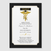 Pharmacy College Pharmacoloog |Toxicologisch Afstu Magnetische Uitnodiging (Voorkant)