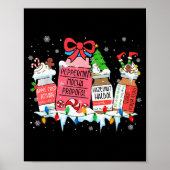 Pharmacy Crew Christmas Pharmacist Medicine Reinde Poster (Voorkant)