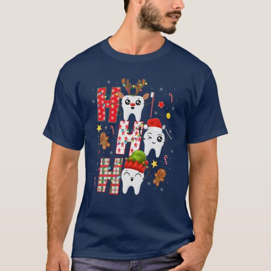 Pharmacy Crew Matching Christmas Pills Santa Elf R T-shirt (Voorkant)