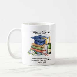 🎓Pharmacy Grad Celebration Custom Name & Degree Koffiemok