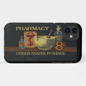Pharmacy Herdenking Stamp Afbeelding iPhone 5 Hoes (Achterkant (horizontaal))