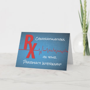 Pharmacy Internship Gefeliciteerd, Red RX op Blu Kaart