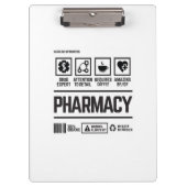 pharmacy klembord (Voorkant)