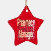 Pharmacy Manager Extraordinaire Keramisch Ornament (Rechts)