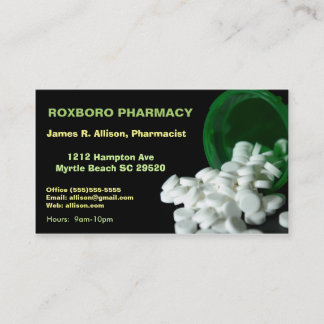 Pharmacy Meds Visitekaartjes