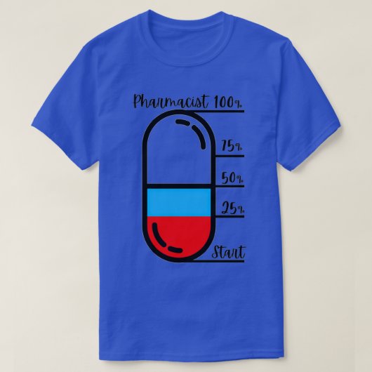 Pharmacy Progress 3 T-shirt (Design voorkant)