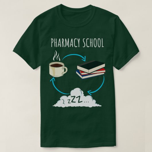 Pharmacy School Student Future Pharmacist Gift T-shirt (Design voorkant)