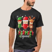 Pharmacy Squad Christmas Costume Funny Lls Pharmac T-shirt (Voorkant)